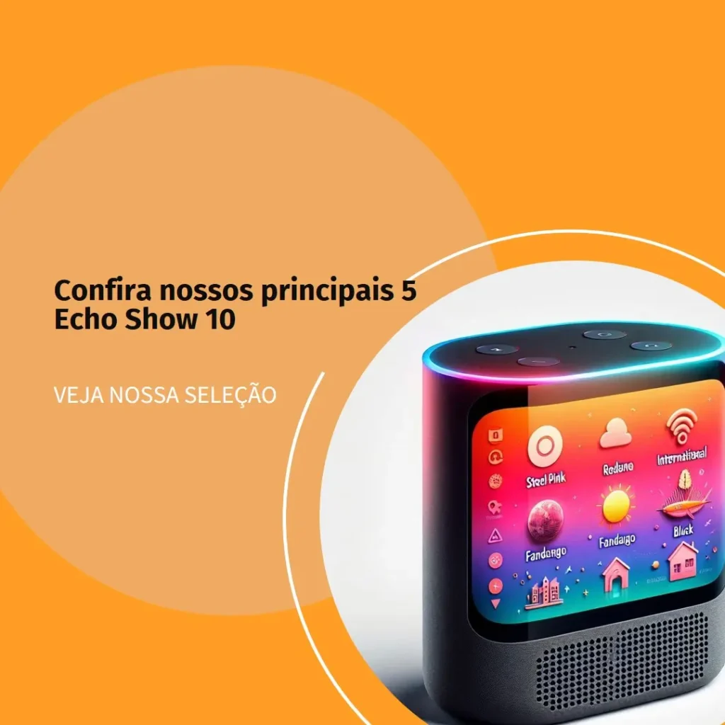 Principais Cinco echo show 10