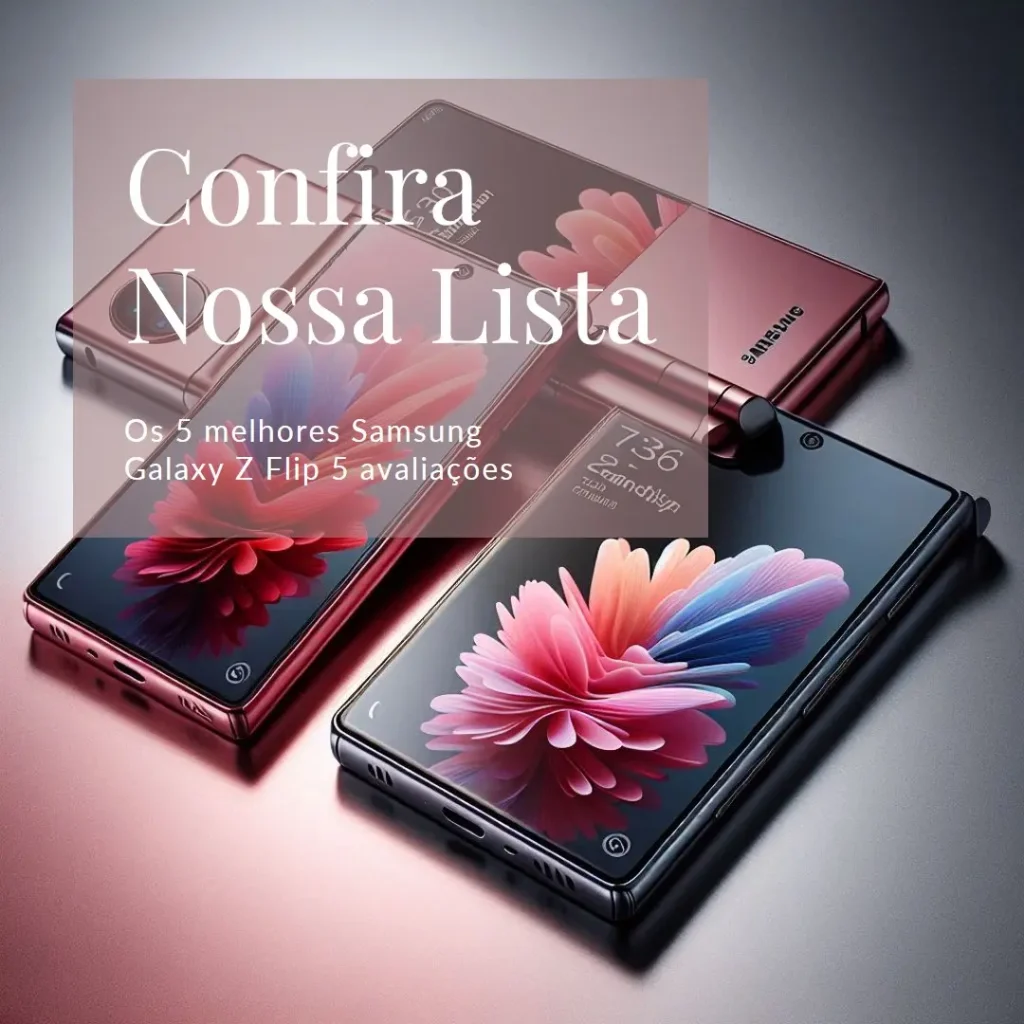 Lista de 5 Melhores:  Samsung Galaxy z flip 5 avaliações