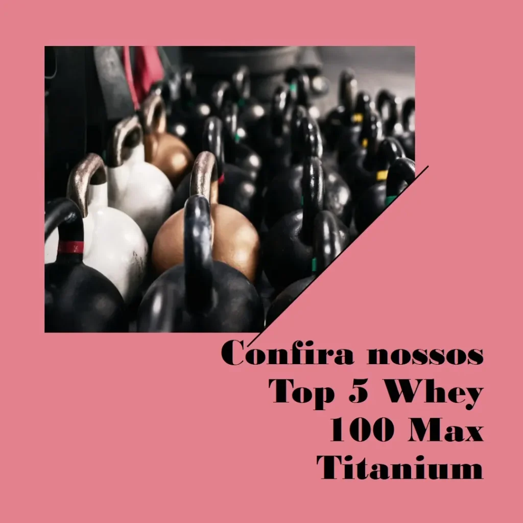 Principais Cinco Whey 100 max titanium