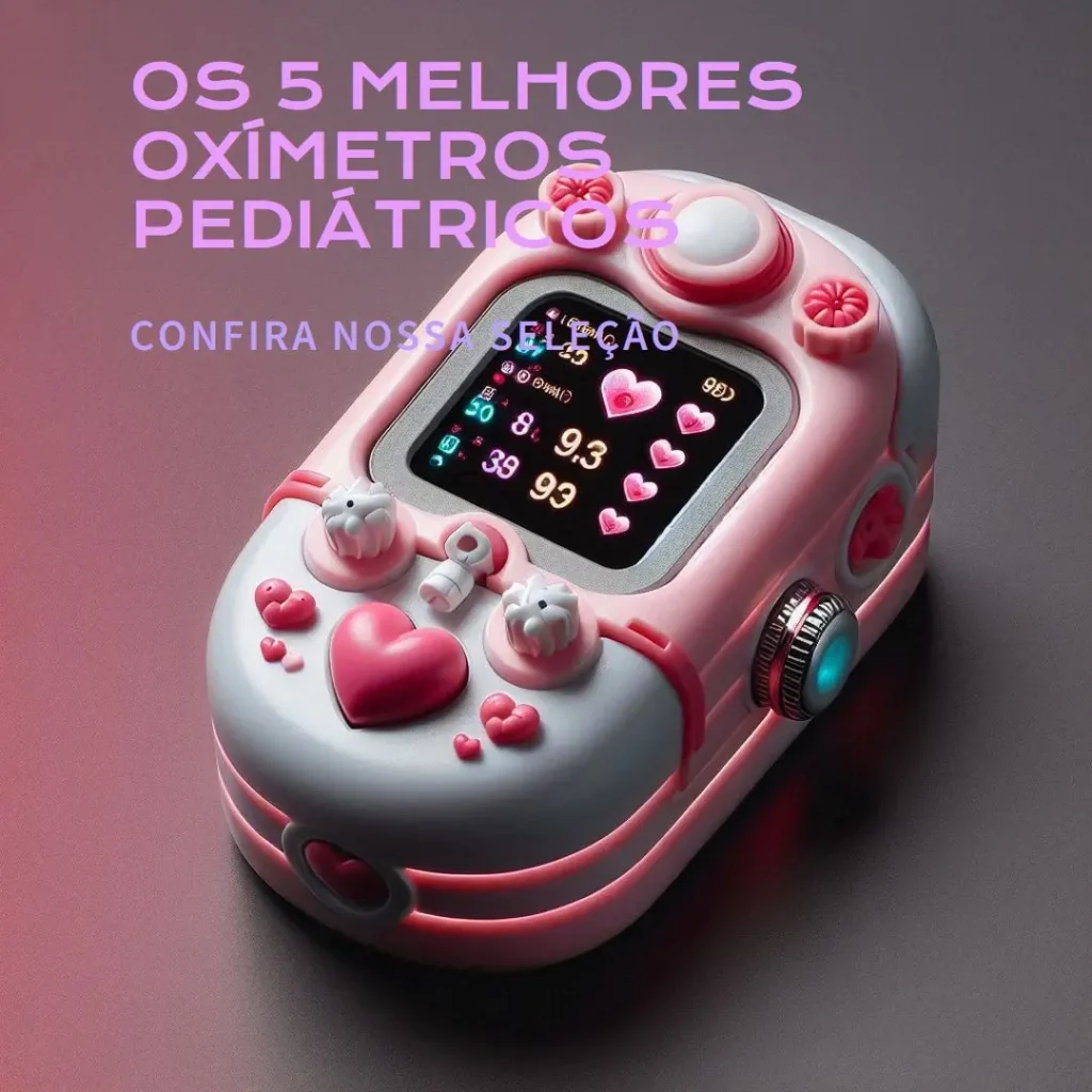 Principais Cinco oximetro pediatrico