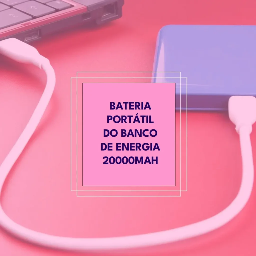 Principais Cinco bank power 20000mah