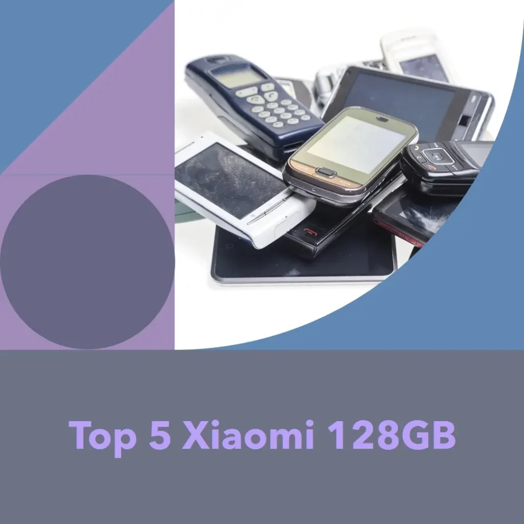 Top Cinco celular Xiaomi 128gb menor preço