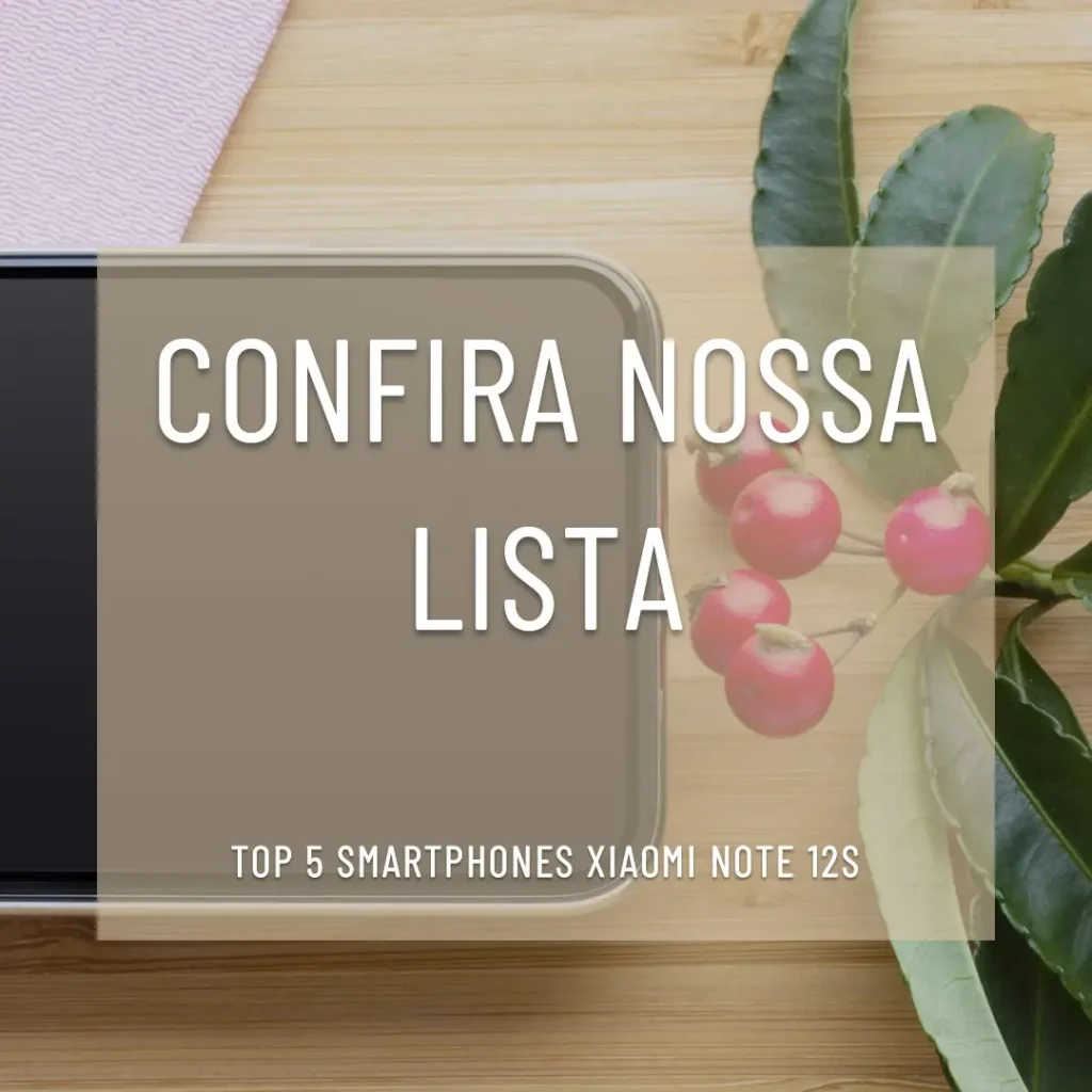 Top 5 Smartphone Xiaomi note 12s 256gb 8gb ram