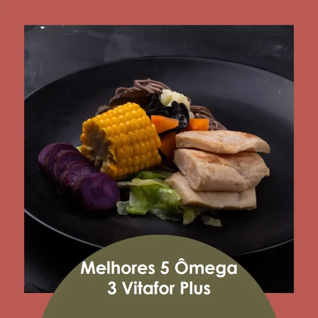 Melhores 5 ômega 3 Vitafor plus – 120 cápsulas menor preço
