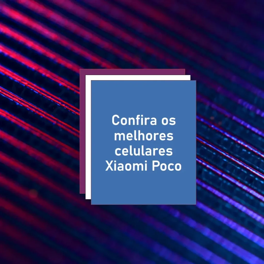 Principais Cinco celulares Xiaomi poco