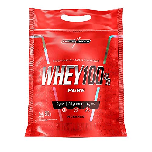 Integralmedica Whey 100% Pure 900G Pouch - Chocolate Maltado