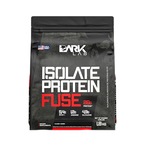 Isolate Protein Fuse 1.8Kg Blend de Proteína Isolada Dark Lab (1,8kg, Cookies)