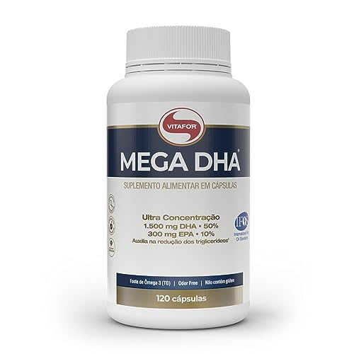 Mega Dha - 120 Cápsulas - Vitafor, Vitafor