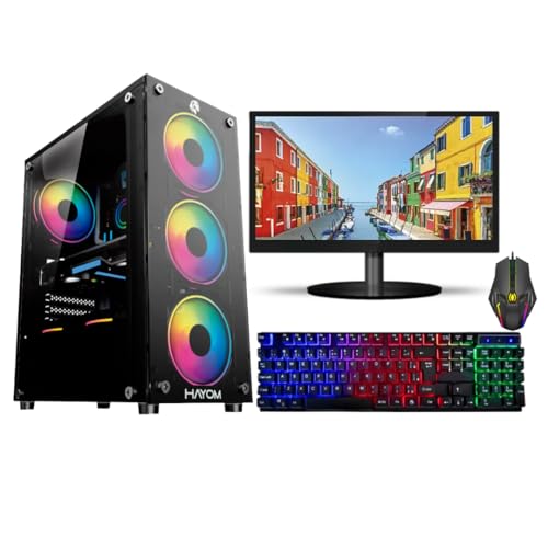 PC GAMER AMD RYZEN 5 4600G - 16GB DDR4 - NVME 256GB - RADEON VEGA 7 - MONITOR 19'' - KIT GAMER RGB