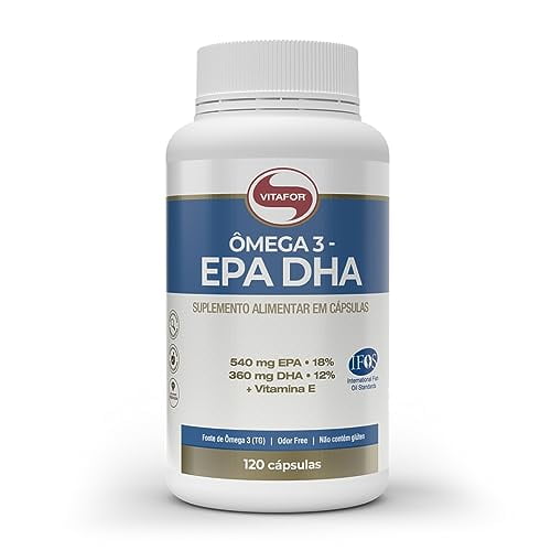 Vitafor - Ômega 3 EPA DHA - 120 Cápsulas