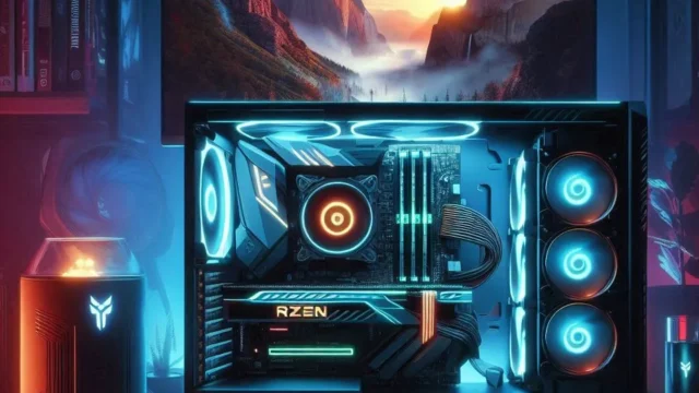 PC Gamer Ryzen 7 5700X3D, RTX 4060, 16GB DDR4, SSD 512GB