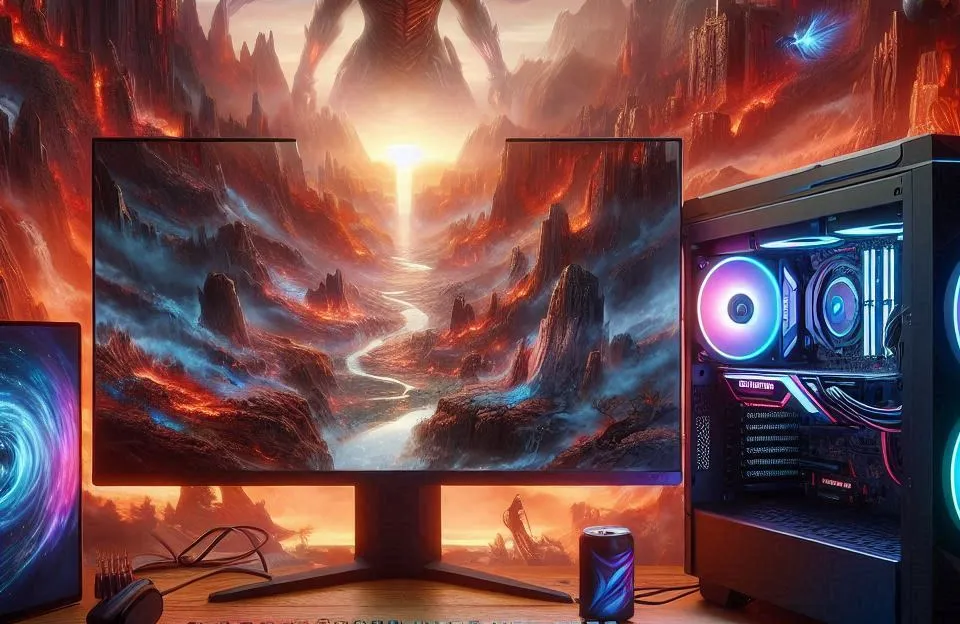PC Gamer Intel i5-11400F, GeForce RTX 4060, 16GB DDR4 e Armazenamento 1TB