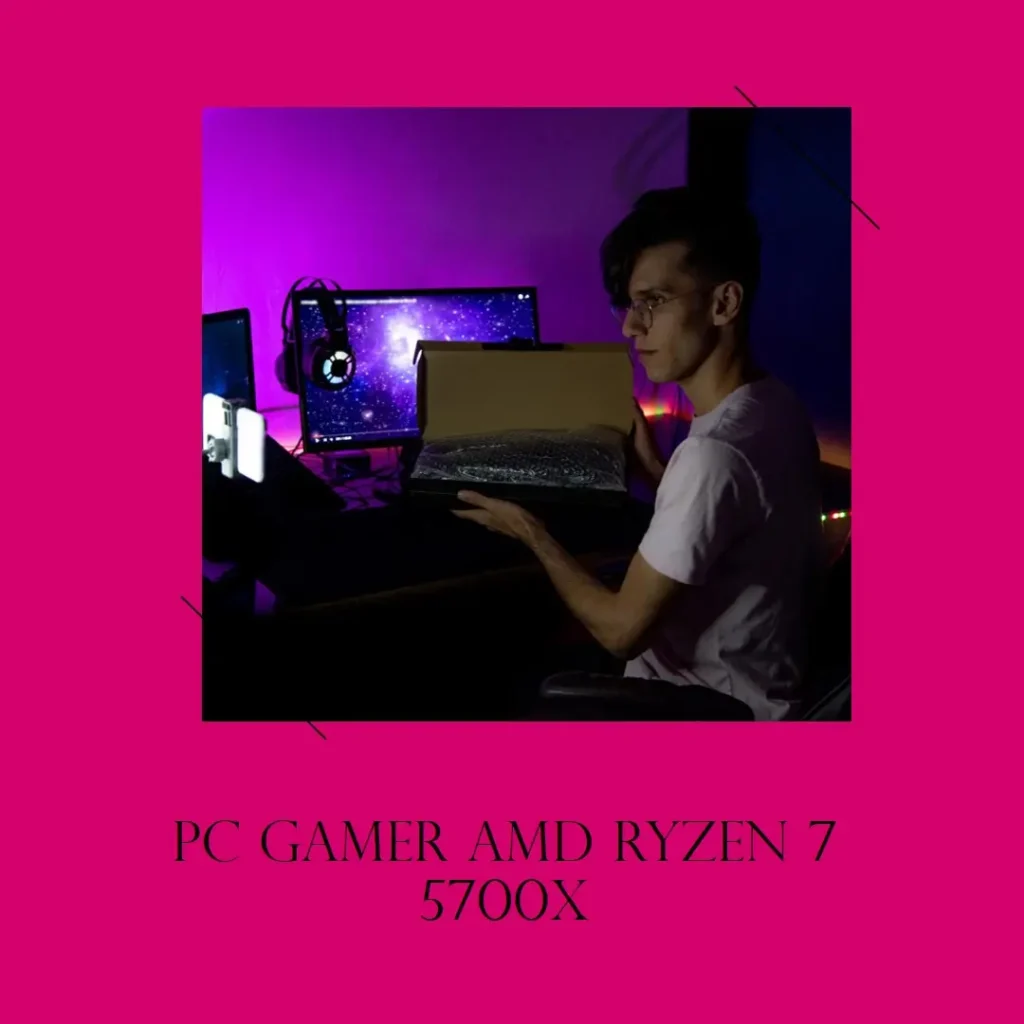 PC Gamer AMD Ryzen 7 5700X, Radeon RX 6750 XT, 16GB RAM e SSD M.2 1TB