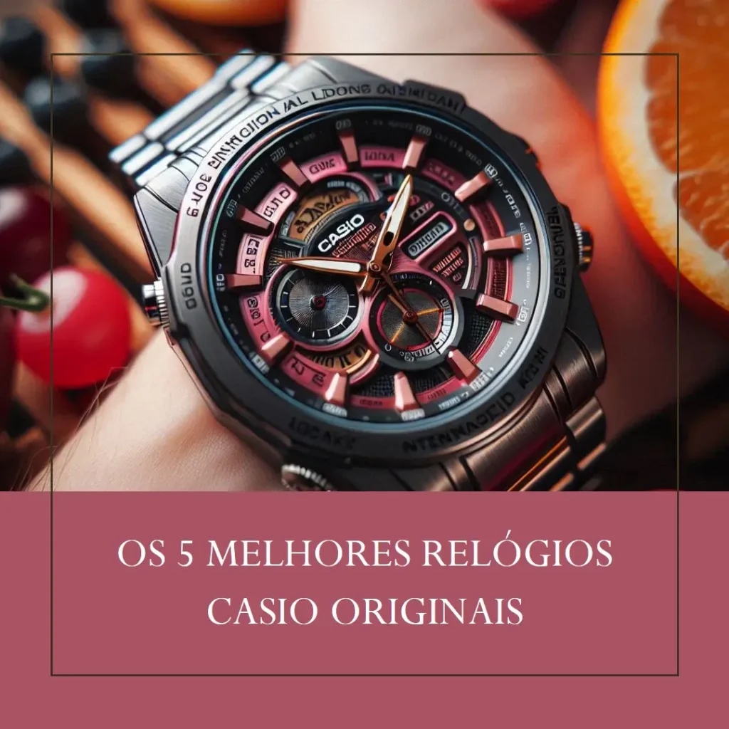 Top Cinco relogio casio original
