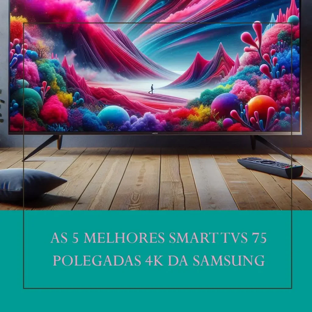 Top Cinco Smart TV 75 polegadas 4k Samsung