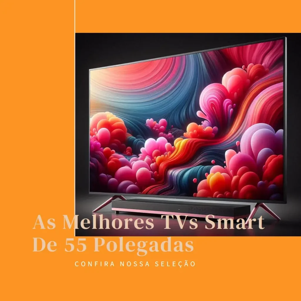 Principais Cinco  TV Smart 55 polegadas