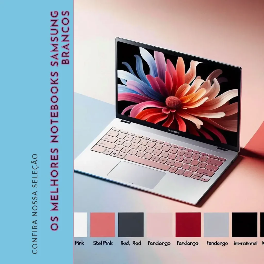 Principais Cinco  notebook Samsung branco