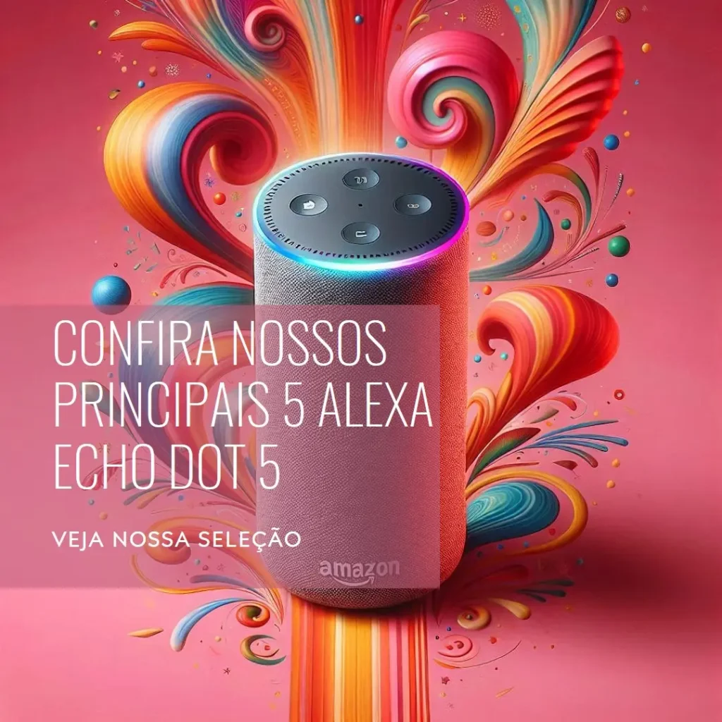 Principais Cinco Alexa Echo Dot 5