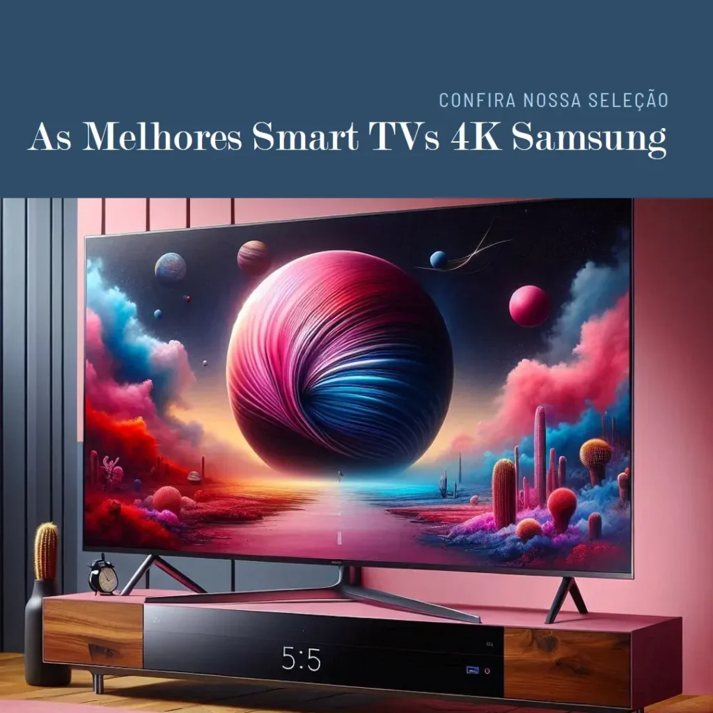 Principais Cinco 55 4k Smart TV Samsung