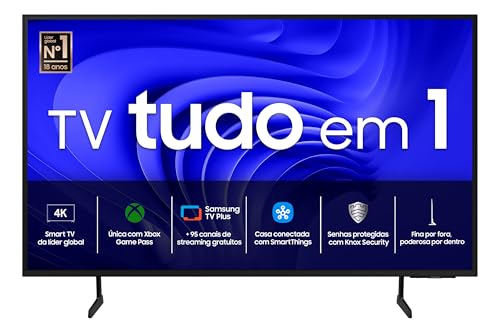 Samsung Smart Big TV 75" Crystal UHD 4K 75DU8000 - Painel Dynamic Crystal Color, Gaming Hub