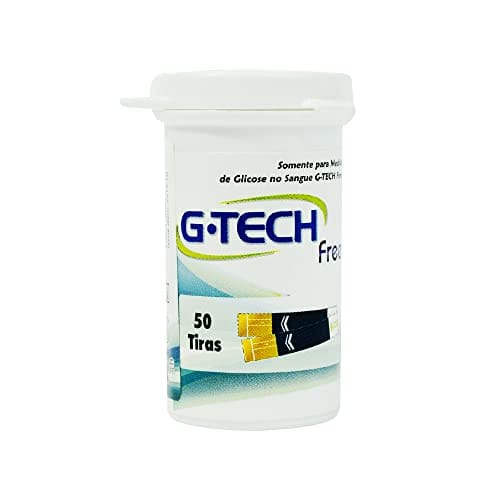 G-Tech Tiras Reagentes Free Com 50 Tiras