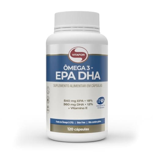 Vitafor - Ômega 3 EPA DHA - 120 Cápsulas