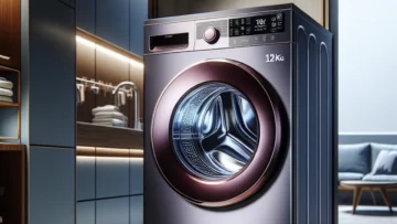 Lava e Seca LG VC4 12kg Com Inteligência Artificial AIDD