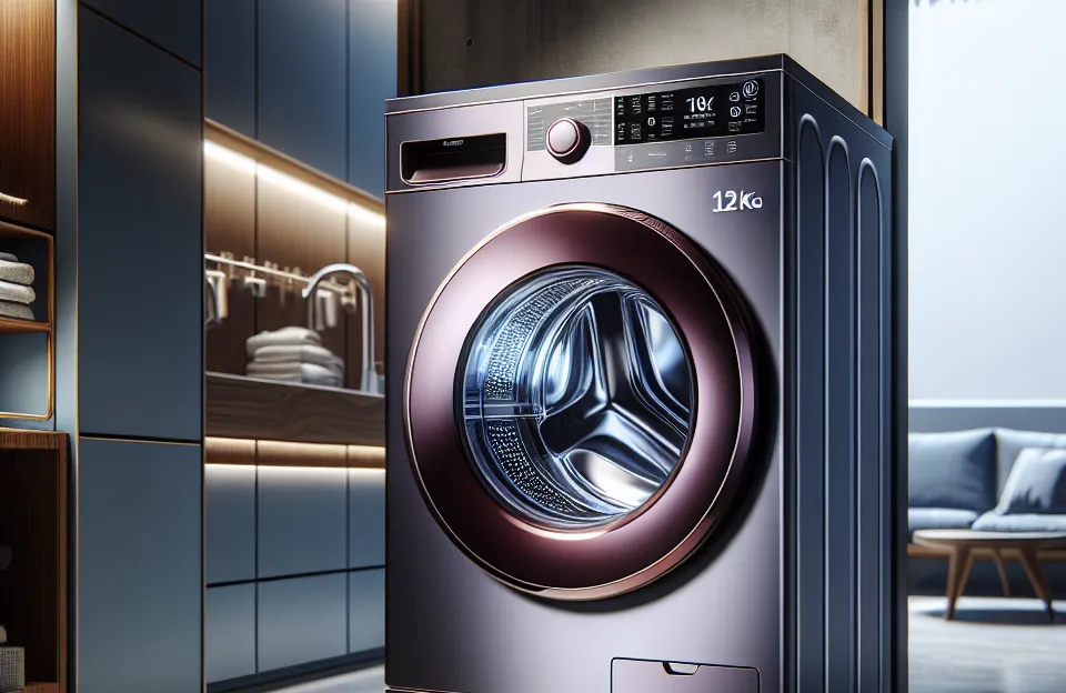 Lava e Seca LG VC4 12kg Com Inteligência Artificial AIDD