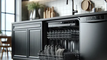 Lava-Louças Samsung Inox Preta 14 Serviços 110V: Eficiência e Estilo para Sua Cozinha