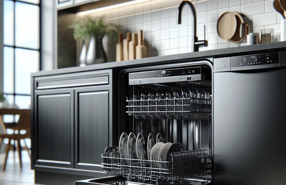 Lava-Louças Samsung Inox Preta 14 Serviços 110V: Eficiência e Estilo para Sua Cozinha