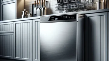 Samsung Lava-louças com 10 Serviços Inox (220V) – Limpeza Eficiente e Design Moderno