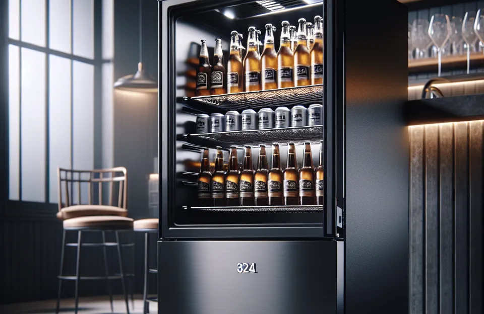 Cervejeira Expositora 324L All Black Metalfrio VN28AH