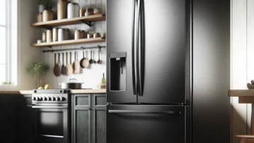 Geladeira Panasonic BB64 Black Inox Inverse Frost Free 460L Inverter A+++