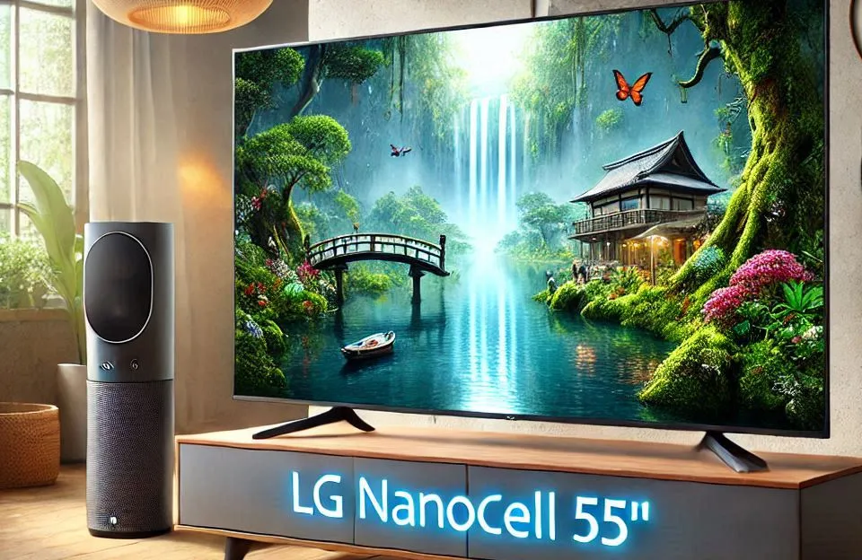 Smart TV 55" 4K LG NanoCell com Inteligência ThinQ AI