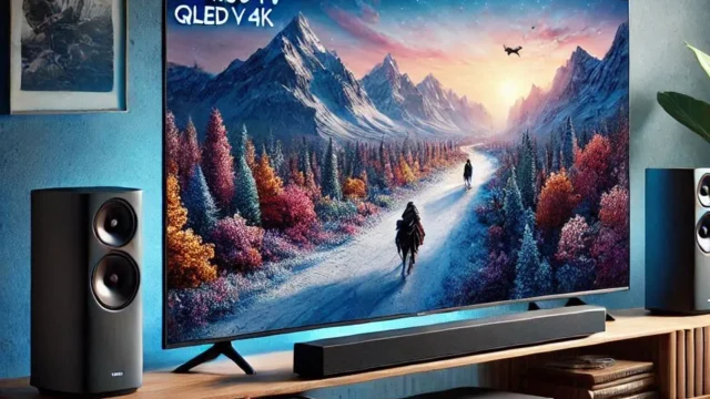 Samsung Combo Smart TV 55" QLED 4K + Soundbar HW-B550: Tecnologia e Qualidade de Som