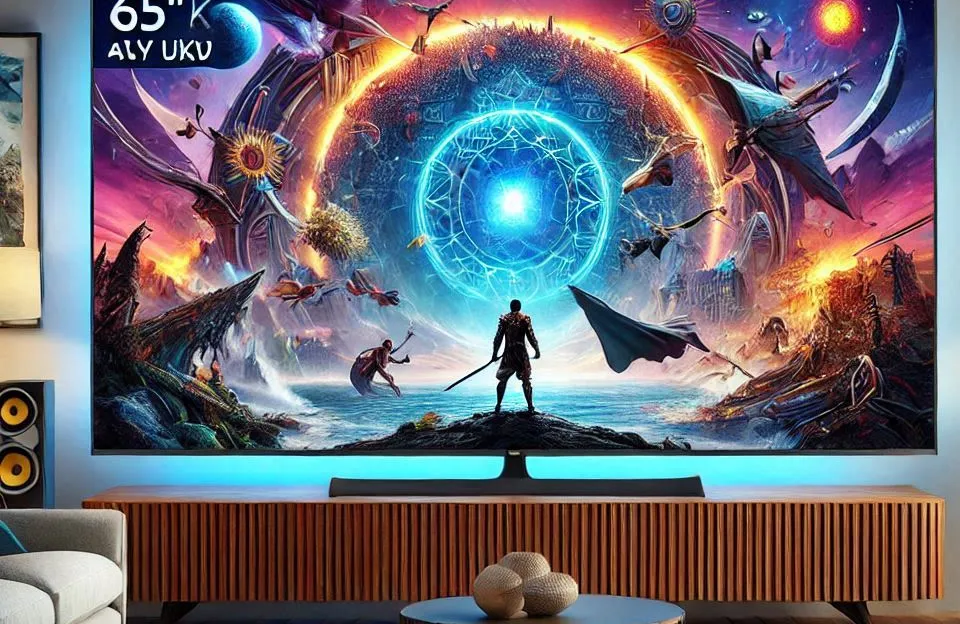 Smart TV 4K 65" LG UHD: Processador α5, Alexa e Mais