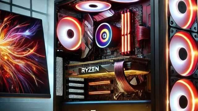 PC Gamer AMD Ryzen 5 5600X 16GB DDR4 NVMe 1TB RTX 4060 8GB: Alta Performance e Estilo