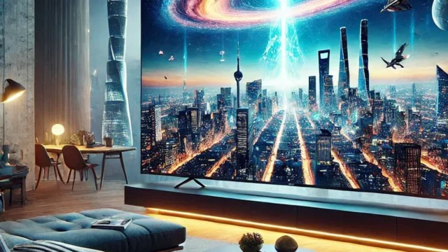 Samsung Smart TV 55" QLED 4K com Tecnologia de Pontos Quânticos