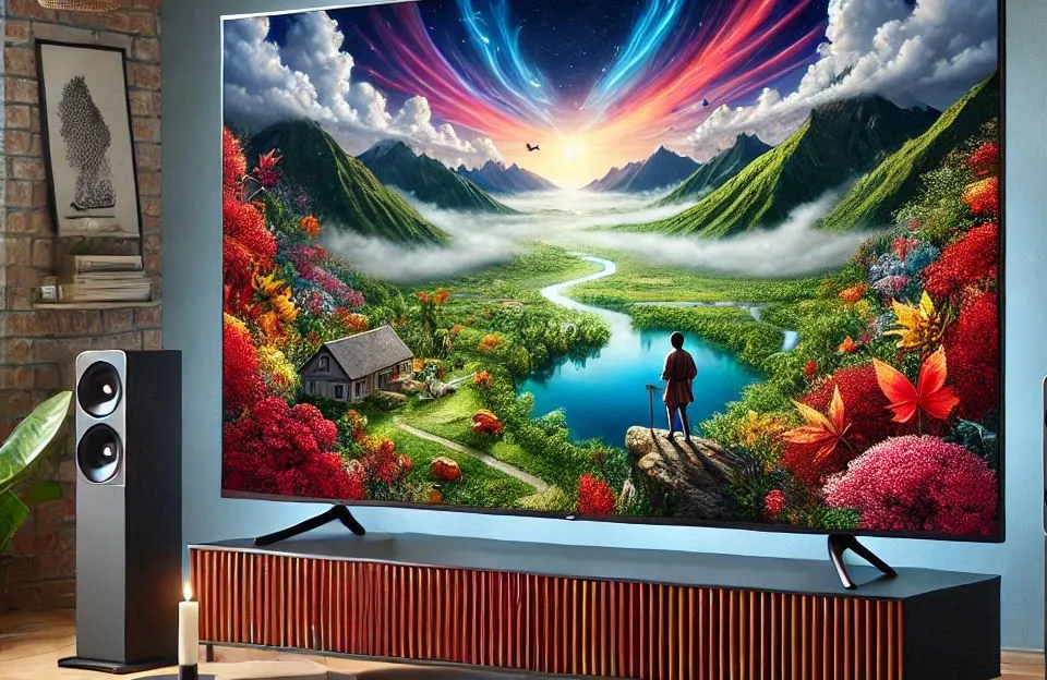 Smart TV 4K 55" LG QNED 55QNED80T: Desempenho e Design Incríveis