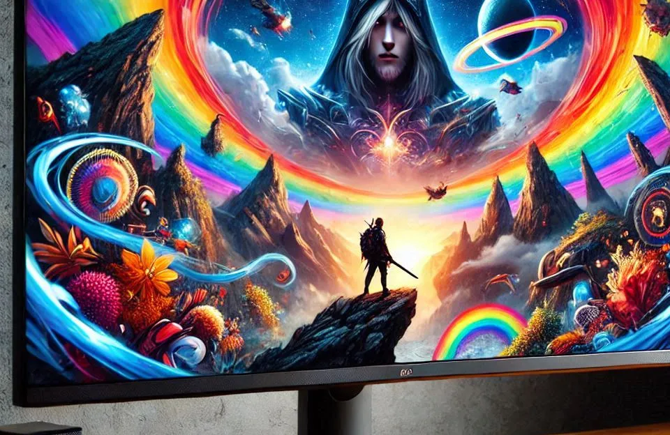 Monitor Gamer LG UltraGear OLED – Desempenho de Outro Nível