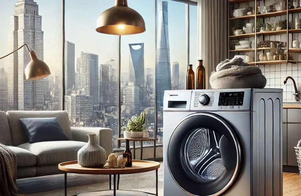 Lavadora e Secadora Smart WD13T Samsung 13Kg Inox 127V: Potência, Tecnologia e Conforto