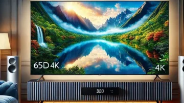 Smart TV 65" Toshiba QLED 4K Vidaa com Alta Qualidade de Imagem