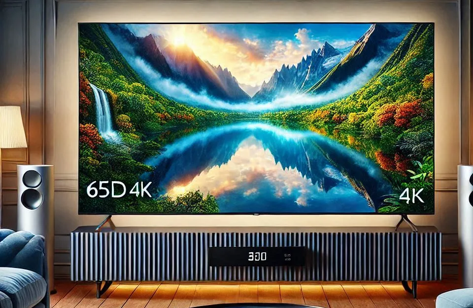 Smart TV 65" Toshiba QLED 4K Vidaa com Alta Qualidade de Imagem