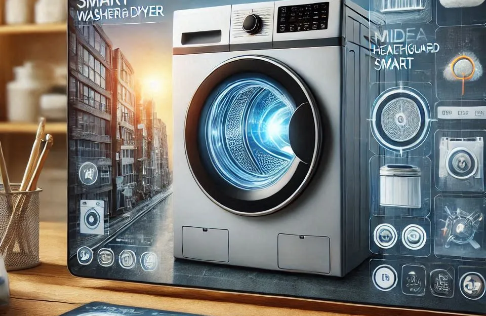 Lava e Seca Midea HealthGuard Smart 11kg: Tecnologia e Eficiência