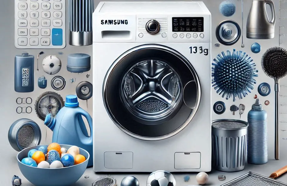 Lavadora Digital Inverter Samsung WW13CG 13kg: Alta Performance