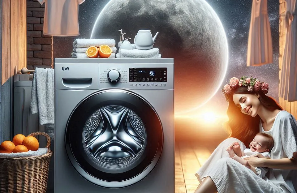 Lava e Seca LG VC4 14kg Inox AI DD: Tecnologia e Eficiência em Casa