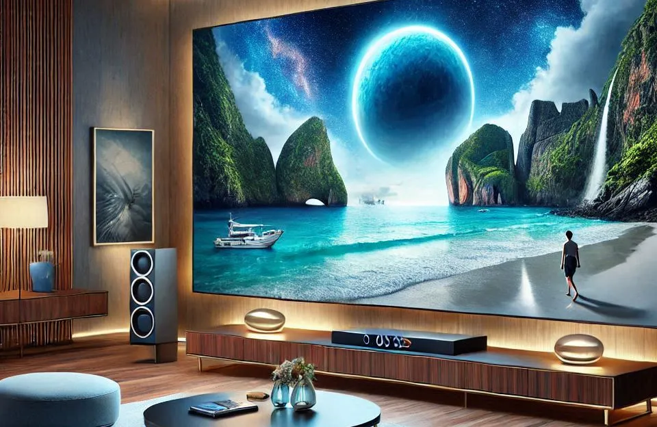 Samsung Smart TV 75" QLED 4K 75Q60D: Tecnologia e Design Inovadores