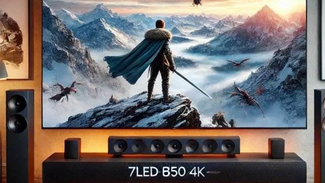 Samsung Combo Smart TV 70" QLED 4K com Soundbar HW-B550/ZD: Experiência de Cinema em Casa