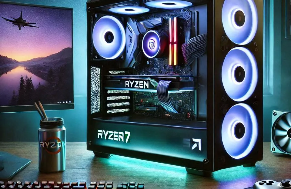 PC Gamer AMD Ryzen 7 5700X 32GB NVMe 500 RTX 4060 8GB: Desempenho e Estilo para Gamers e Criadores