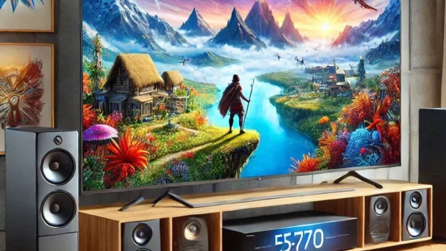 Combo Samsung Smart TV 55" QLED 4K 55Q70D + Soundbar HW-Q600C
